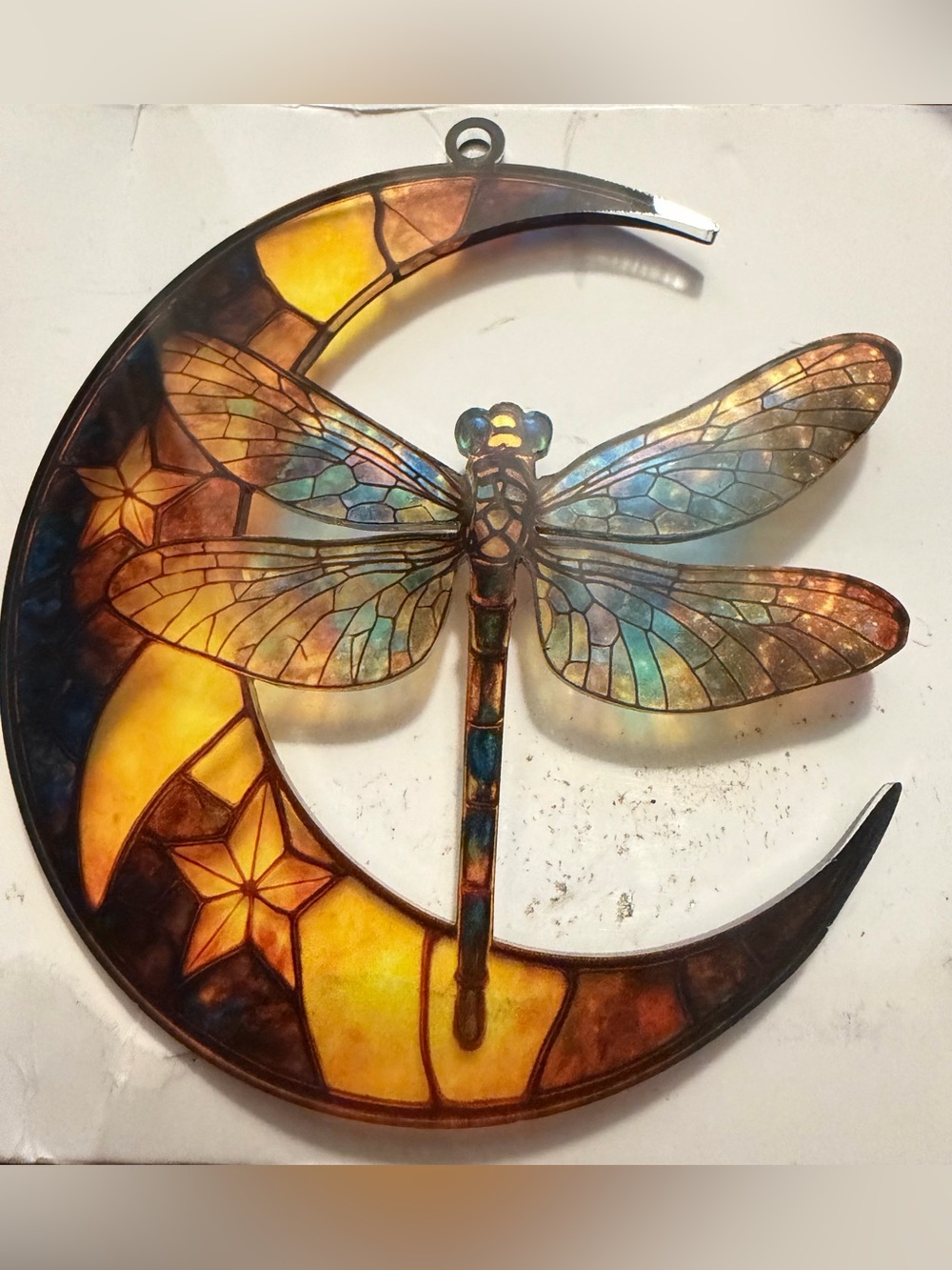 ✴️New✴️Dragonfly Moon Wall Art (2/$10)